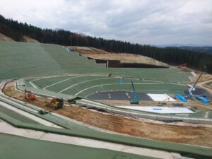 処分場遮水工事