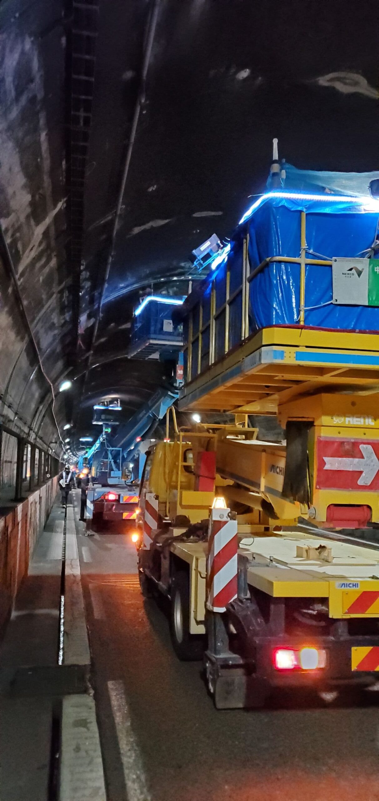 北陸道背面空洞注入工事