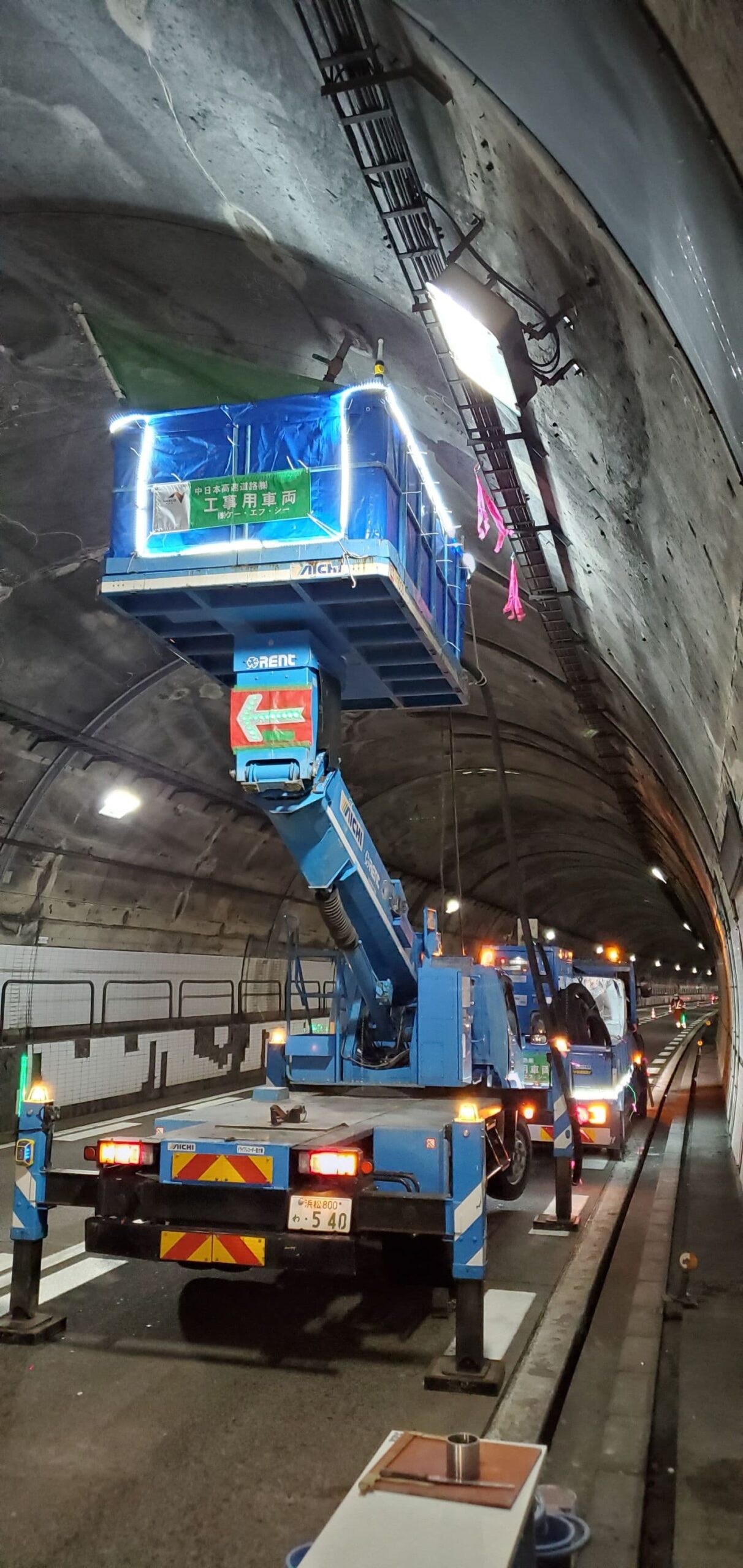 北陸道背面空洞注入工事