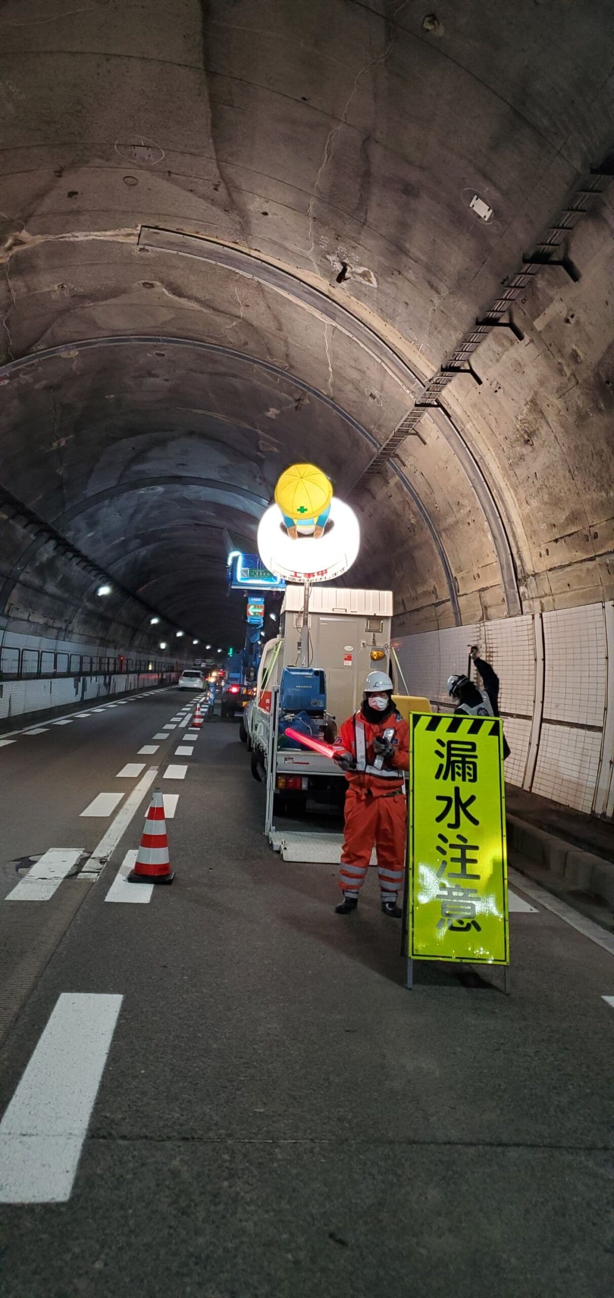 北陸道背面空洞注入工事