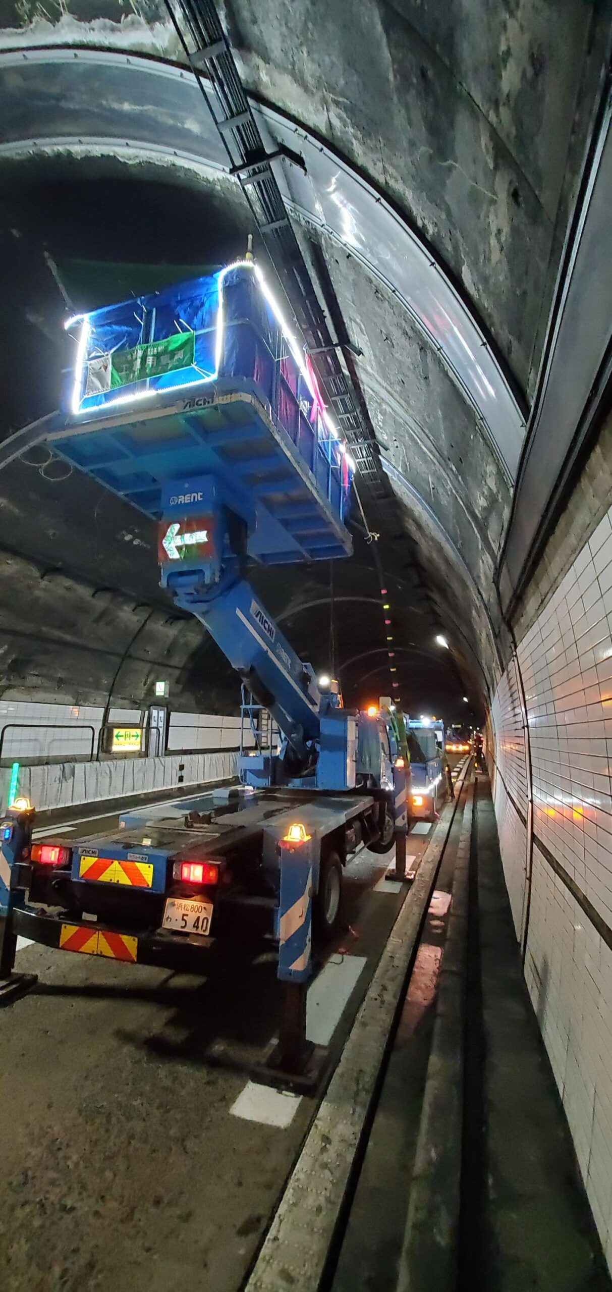 北陸道背面空洞注入工事