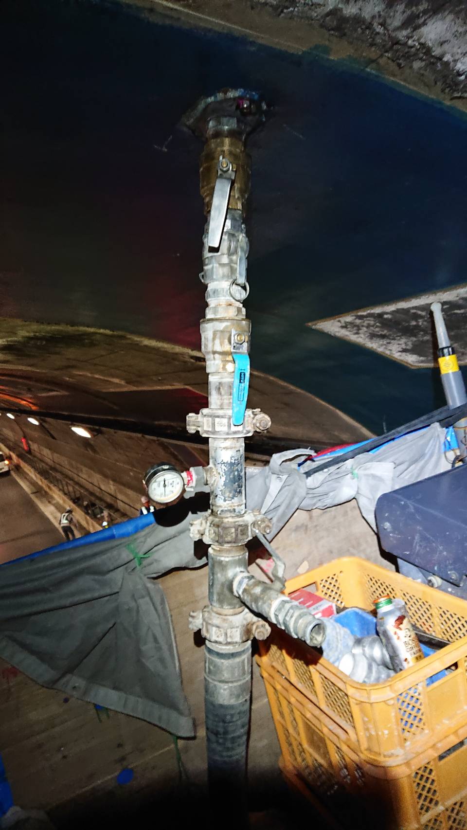 金近トンネル SR注入