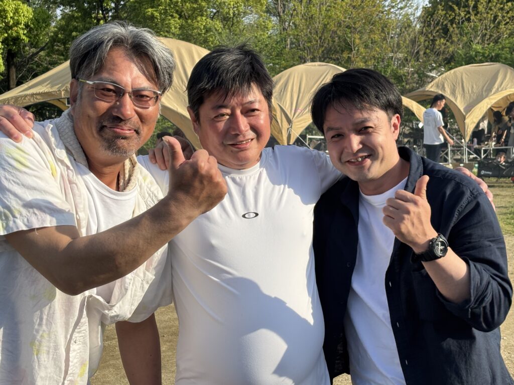 鶴見緑地公園バーベキューの写真