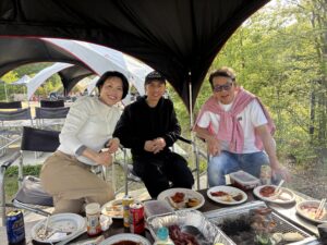 鶴見緑地公園バーベキューの写真